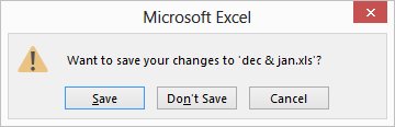Confusing Save dialog box
