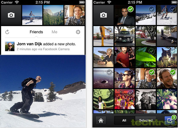 Facebook Introduces Camera App For iPhone