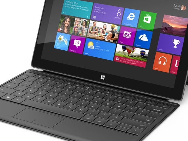 microsoft steps into the tablet arena with surface a 10 6 microsoft slate