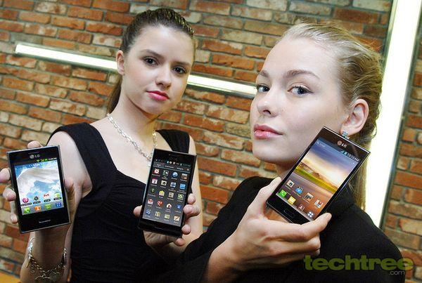 MWC 2012: LG Unveils Optimus L7, L5, And L3