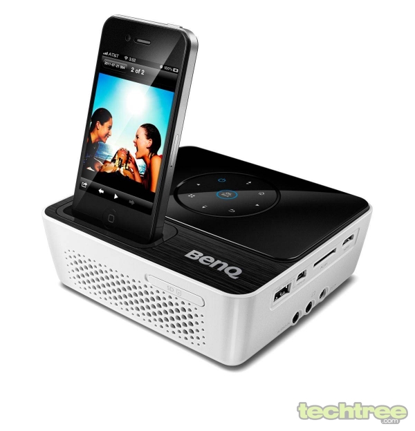 BenQ Launches Palm-Sized Projector With iPhone Dock