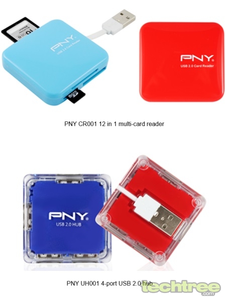 PNY Launches Multi-Card Reader And 4-Port USB 2.0 Hub At Rs 500 Each