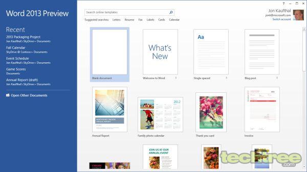 Microsoft Announces Office 2013 Suite For Windows 8