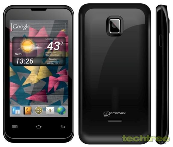 Micromax Launches Dual-SIM Ninja4 A87 With Android 2.3 And 4" Screen For Rs 6000