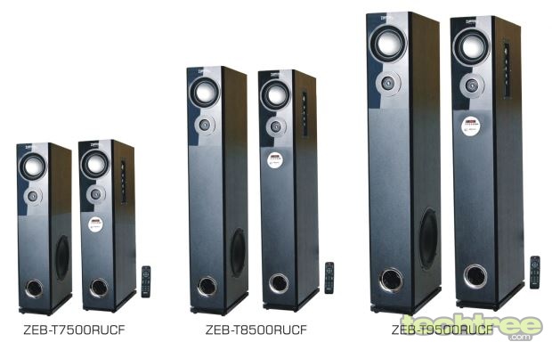 zebronics tower speaker price