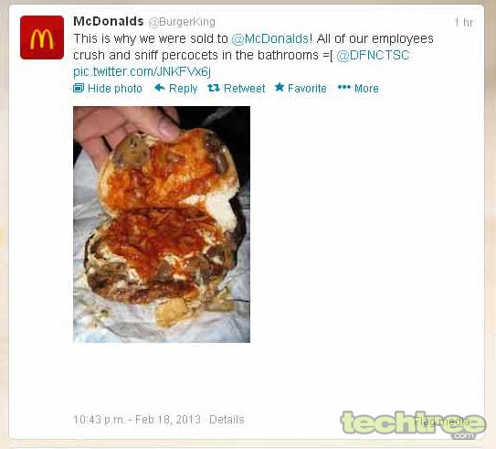 Burger King's US Twitter Account Hacked