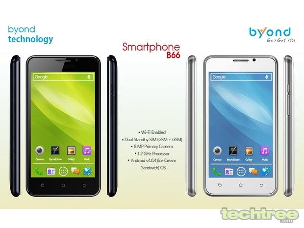 Another Budget Android Smartphone, This Time Byond B66