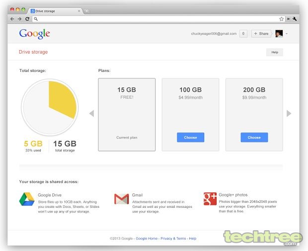 Google Drive Now Upgraded To 15 GB Free Storage