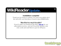 Review: WikiReader