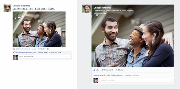 Facebook Shows Off New News Feeds, Graphical Content Given Priority