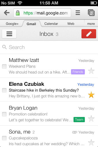 Google Redesigns Gmail Offline, Mobile Web Apps; But Windows Phone Users Can't Get It