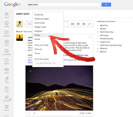Google+ Now Comes With Photos Only Filter
