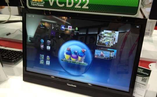 Hands-on: ViewSonic VCD 22, world's largest 'tablet' - Times Of India