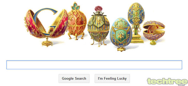 Google Celebrates Peter Carl Fabergé’s 166th B’Day With A Doodle