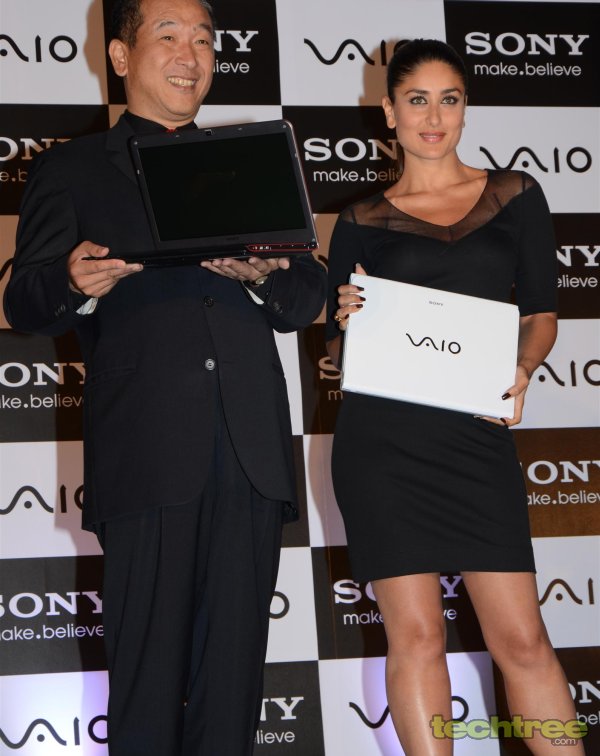 Kareena Kapoor Launches Sony's VAIO T Ultrabook, Starts At Rs 46,000