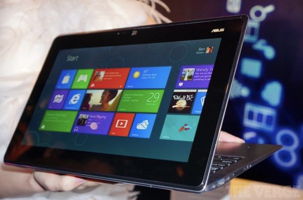 Asus Taichi: a dual-display Windows 8 laptop / tablet hybrid (hands-on video) | The Verge