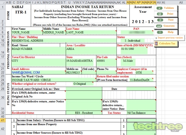Guide: How To File Your Income Tax Return Online — 2012 Edition