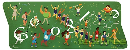 Top 7 Google Doodles From The London 2012 Olympics