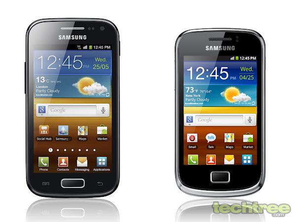 Samsung Announces GALAXY Ace 2 And GALAXY mini 2