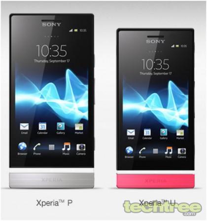 MWC 2012: Sony Mobile Unveils Xperia P And U