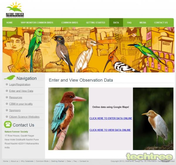 First Common Bird Monitoring System Setup In India