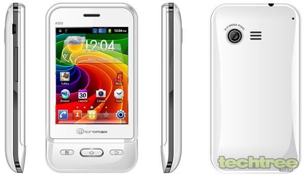 Micromax Launches Superfone Ninja A50 For Just Rs 5000