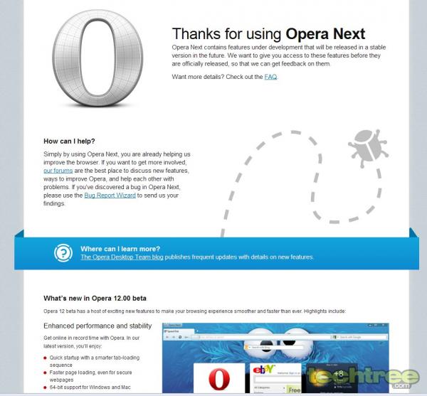 Download: Opera 12 Beta