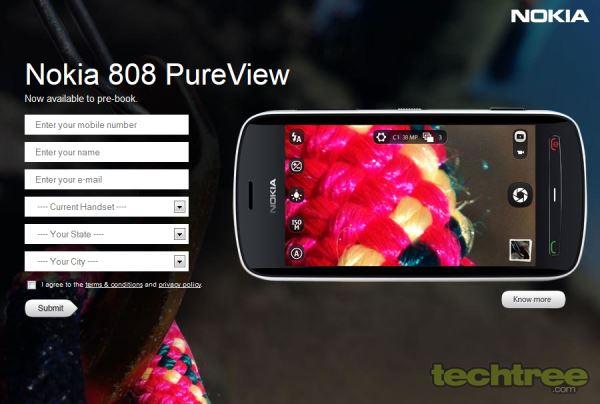 Nokia 808 PureView Now Officially Available For Online Pre-Booking