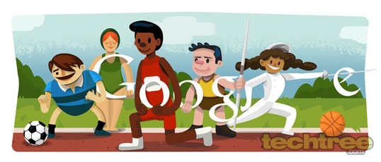 Google Celebrates The 2012 London Olympics With A Special Doodle