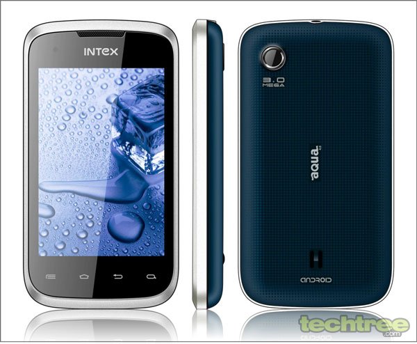 Android 2.3 Based 3G Dual-SIM Intex Aqua 4.0 Launched For Rs 5500