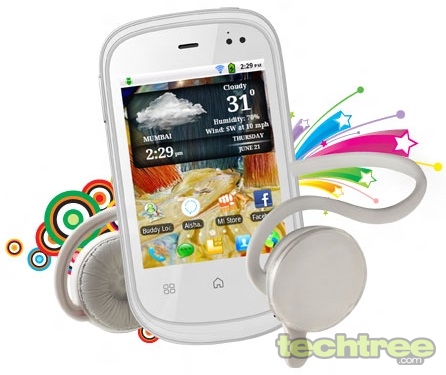 Micromax Launches 3.14" Superfone Punk A44 With Android 2.3 For Rs 4500