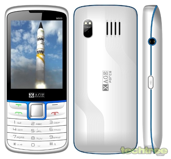 XAGE M900 FORCE 2.8" Dual-SIM GSM Feature Phone Launched For Rs 2600