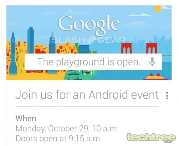 Rumour: Google Will Launch Android 4.2 Nexus Tablet With 10" Screen On 29th October