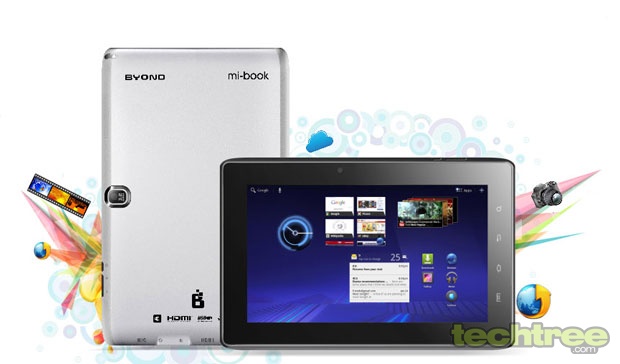 Android 4.0 Byond 3G Mi-Book Mi3 With 7" Screen Launched For Rs 6100