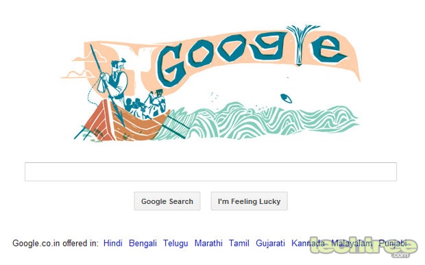 A Google Doodle To Celebrate 161 Years Of Moby Dick