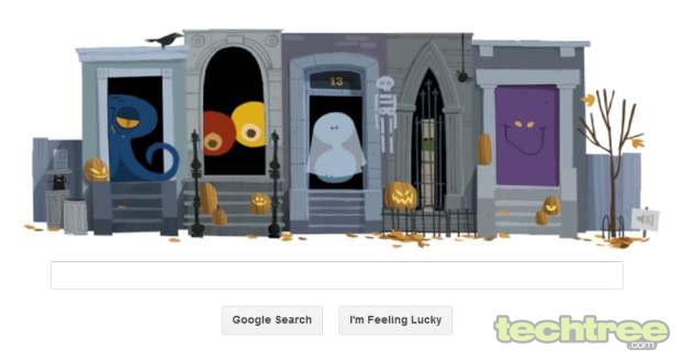 Google Brings The Halloween Shivers With An Interactive Doodle