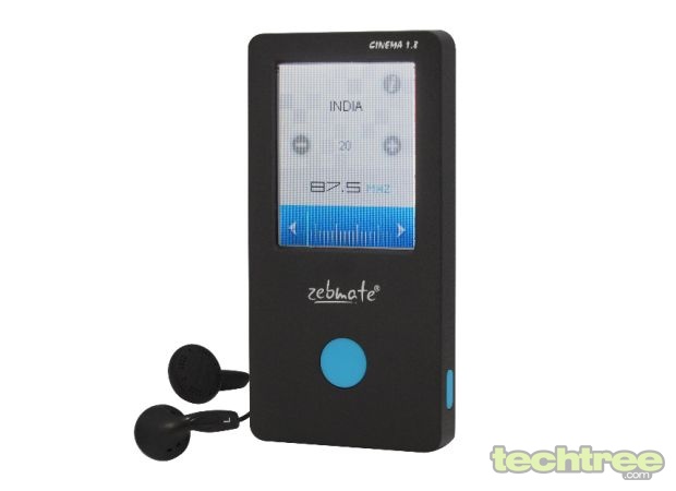 Zebronics Launches Zebmate Cinema 1.8 MP3 Player For Rs 1600