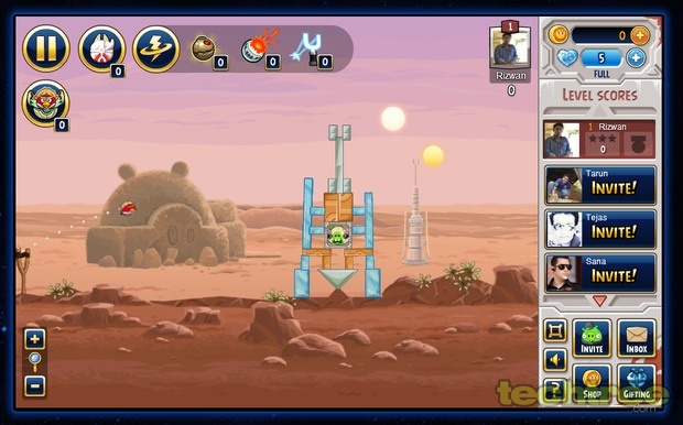 Angry Birds Star Wars Now On Facebook