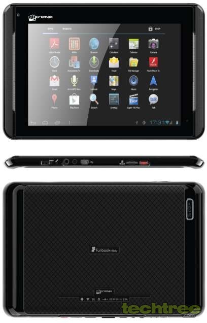 Micromax Unveils Funbook Infinity With 7" Screen And Android 4.0 For Rs 6700