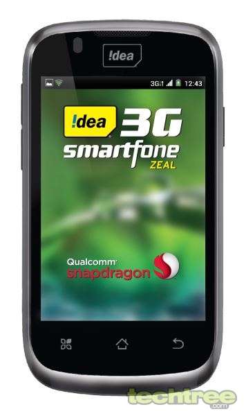 Android 2.3-based Idea Zeal With 3.5ʺ Screen Launched For Rs 5400