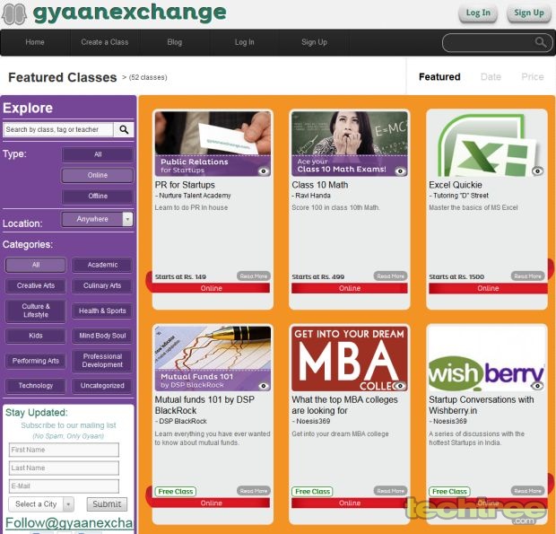 Gyaanexchange.com Launches Crowd-Sourced Video Tutorials