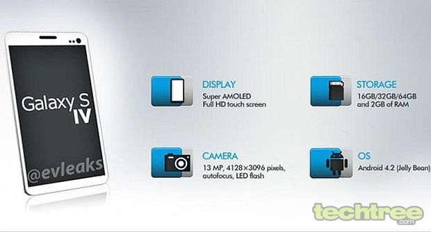 Rumour: Samsung GALAXY S4's Press Image Surfaces Online