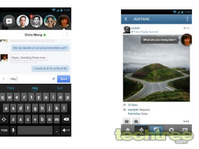 Facebook Updates Messenger For Android To Feature Chat Head Stickers