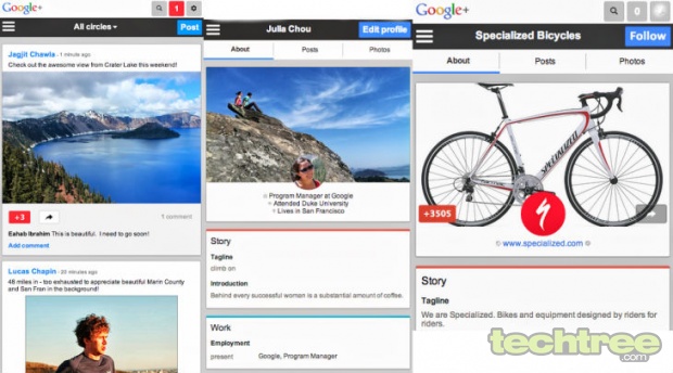 After Google I/O, Redesigned For Google+ Mobile Announced
