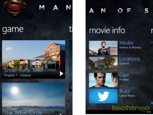 Download: Man of Steel App (Windows Phone 8)
