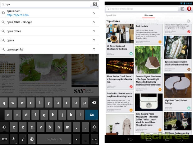 Opera For Android Now Finalized, Offers Webkit Rendering