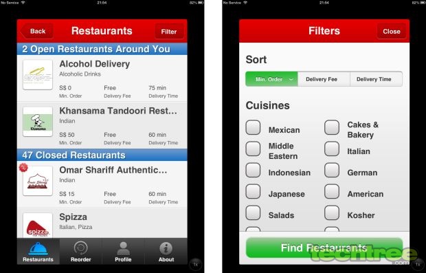 Download: Foodpanda (Android, iOS)
