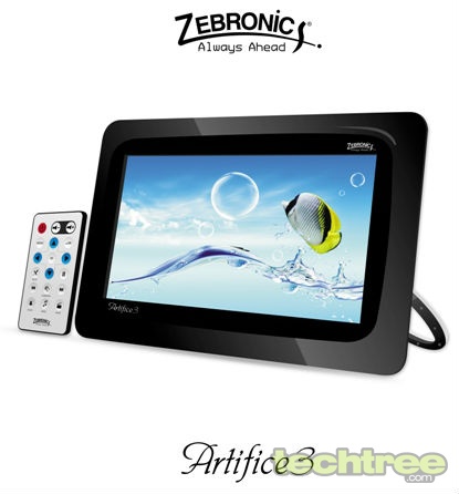 Zebronics Artifice 3 Digital Photo Frame Released 