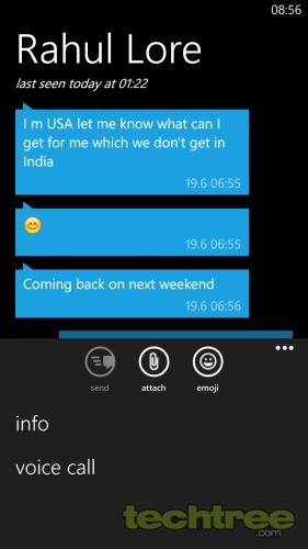 WhatsApp Introduces Dialling Feature In WP8 Update