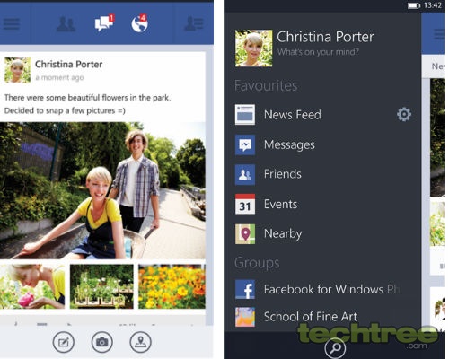 Facebook 5.0 app now available For Both Windows Phone 7.5 And Windows Phone 8